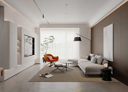 Living room 3d model