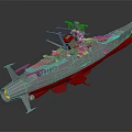 Spaceship Spacecraft 3d model