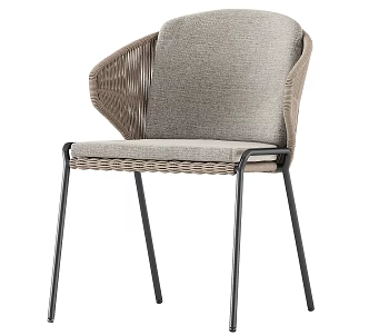 Quiet Wind Single Chair Quiet Wind Dining Chair Homestay Dining Chair Homestay Single Chair Rattan Single Chair Rattan Dining Chair Rattan Leisure Chair Courtyard Leisure Chair Courtyard Single Chair 3d model