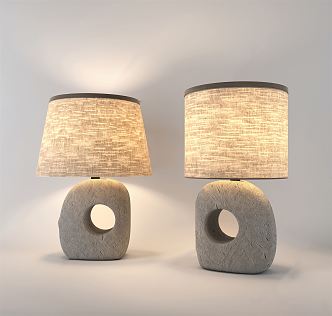 Modern table lamp 3d model