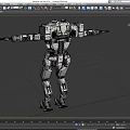 Robot AI Intelligent Robot Artificial Intelligent Robot Low Face Number Low Model Simple Model Game Sub-era Film and Television Level Super Realism 3d model