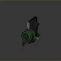 Gas Mask Science Fiction Gas Mask Gas Mask Respirator Breathing Mask Biochemical Mask Science Fiction Mask 3d model
