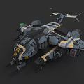 Fighter Jet 3D Model With Camouflage Paint and Intricate Design Elements