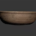 Copper Decorative Bowl With Intricate Textured Design For Modern Household Use