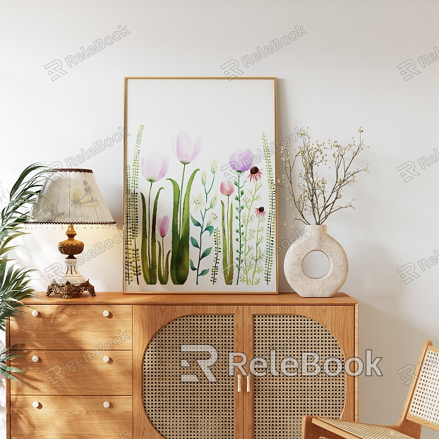 Modern Plant Painting Van Gogh Decorative Painting model