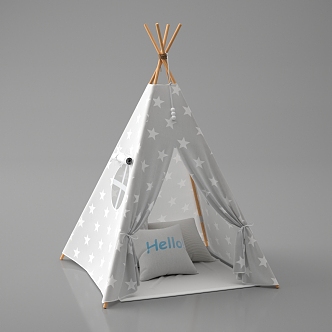 Modern Tent 3d model