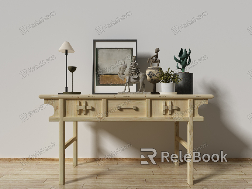 Nordic Side Cabinet Homestay Table model