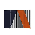 Modern Room Divider Screens With Foldable Panels Colorful Designs And Frames 3d model