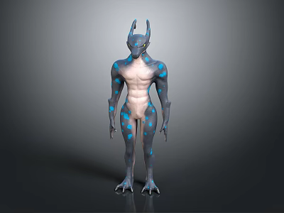 Monster Monster Monster Monster Monster Warrior Alien Monster Alien Monster 3d model