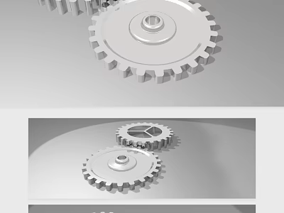 High Quality Hardware Tools Precision Gears with Durable Metal Construction for Industrial Mechanical Use 3d model