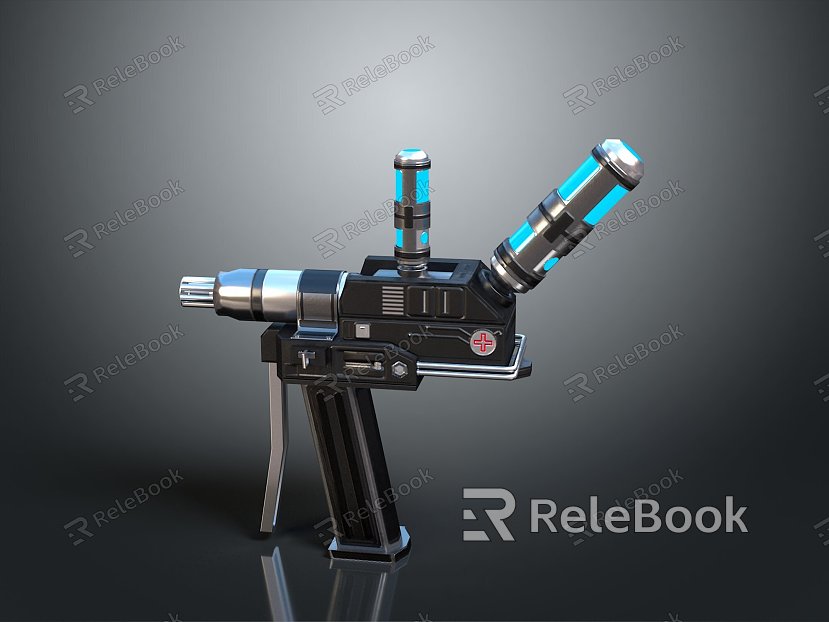 Science Fiction Firearms Next Generation Firearms Science Fiction Game Gun Game Firearms Game Gun Concept Gun Laser Gun model