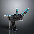 Science Fiction Firearms Next Generation Firearms Science Fiction Game Gun Game Firearms Game Gun Concept Gun Laser Gun 3d model