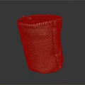 Handwoven Natural Fiber Storage Basket With Handcrafted Texture And Twisted Rope Detail