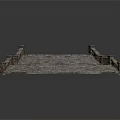 Ancient Stacked Stone Architectural Ruins With Curved Design And Weathered Surfaces