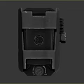 Tactical Red Dot Sight With Display Window And Adjustment Knobs