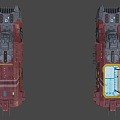 Sci-Fi Mobile Shipyard 3d model