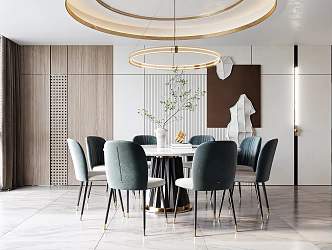 Modern Restaurant 3d model