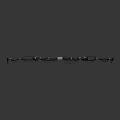 Curved Steel Structural Component With Multi Jointed Design For Vehicle Chassis