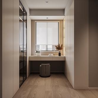 Modern Cloakroom 3d model