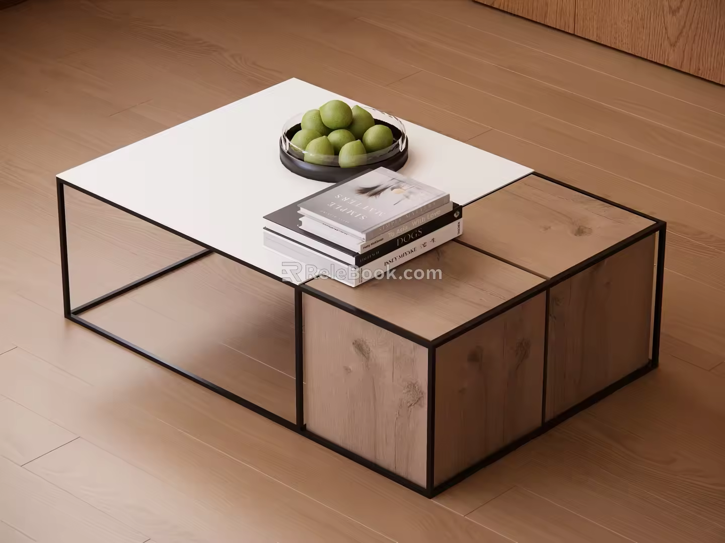 Modern coffee table 3d model
