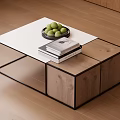 Modern coffee table 3d model