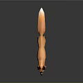 Game And Film Character 3D Modeled Orange Fox With Realistic Fur And Tail