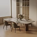 Modern table combination 3d model