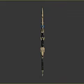 Cold weapons Sword Axe Hook Fork Spear Trident Melee Weapon Military 3d model