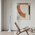 Qui Decoration Painting Sculpture Hanging Painting 3d model