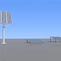 Solar Panels As Efficient Daily Electrical Appliances For Renewable Power Supply 3d model