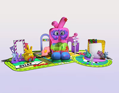 Spring Meichen 3d model Spring Meichen 3d model