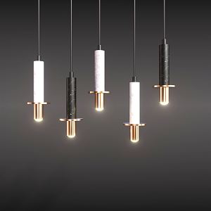 Modern chandelier 3d model