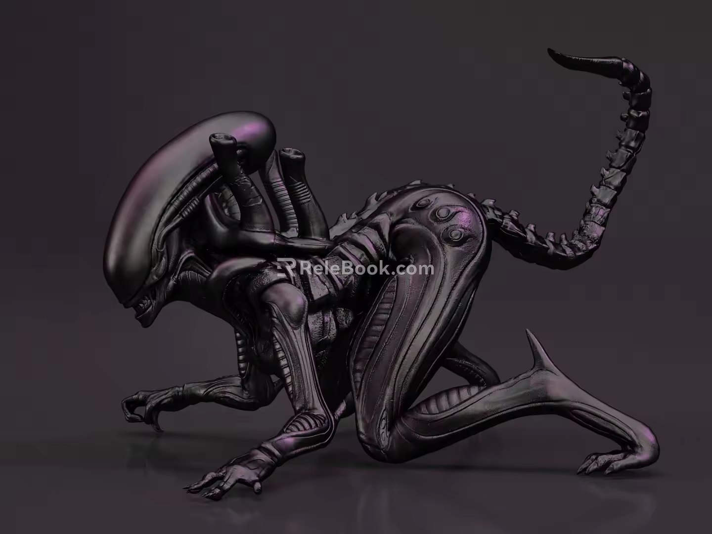 Alien Queen Monster Sci-fi Movie Character 3d model