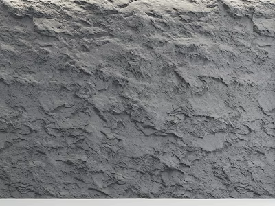 Rough Gray Textured Surface Detail Of Architectural Structural Component 3d model