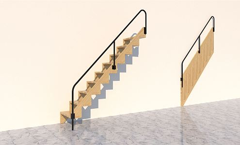 Modern Stairs 3d model