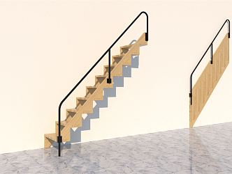 Modern Stairs 3d model