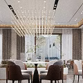Modern Luxury Real Estate Sales Office With Property Sand Table And Comfortable Negotiation Lounge Area
