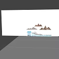 Paper Mountain Art Display For AITC 2021 Yachting Association Event Design