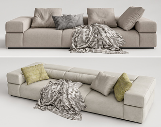 Modern Multiplayer Sofa Lema 3d model