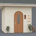 Citiark Milk Tea Shop Storefront With Afternoon Tea Display Shelves Bar Counter And Stools