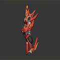 Mech Warrior Mech Soldier Machine Battlearm Mechanical Battlearm Machine Fighter Robot 3d model