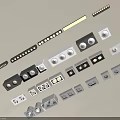 Various Types of Downlights and Spotlights with Modern LED Design and Styles