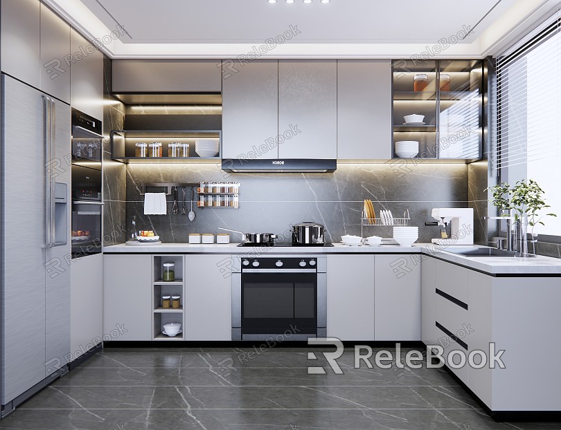 Modern Kitchen Home Kitchen model