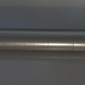 Weapon Cylindrical Metal Component With Textured Surface And Smooth Finish