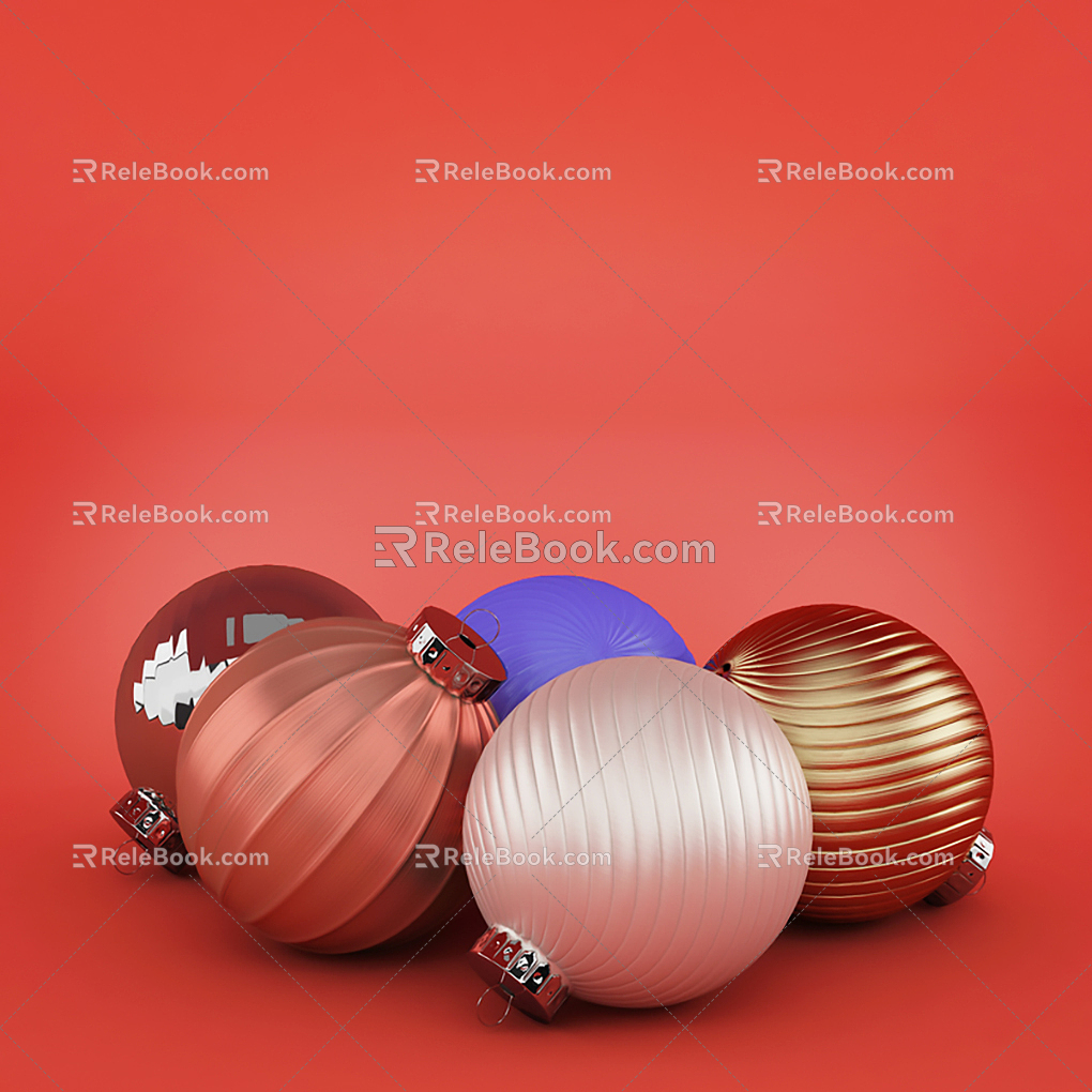 New Chinese Lantern Lantern Decoration Ornaments Christmas Decoration Toys Holiday 3d model