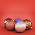 New Chinese Lantern Lantern Decoration Ornaments Christmas Decoration Toys Holiday 3d model