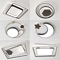 Modern Ceiling Lamp Ceiling Lamp Combination Fashion Ceiling Lamp Simple Ceiling Lamp Geometric Ceiling Lamp 3d model