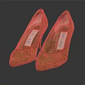 Women's Golden Leopard Print High Heels By Roger Vivier Elegant Fashion Footwear Design