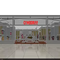 Gymboree Clothing Store With Children's Clothes Window Display And Interior Racks