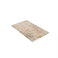 Square Rug With Neutral Tones And Textured Pattern For Modern Living Room Decor
